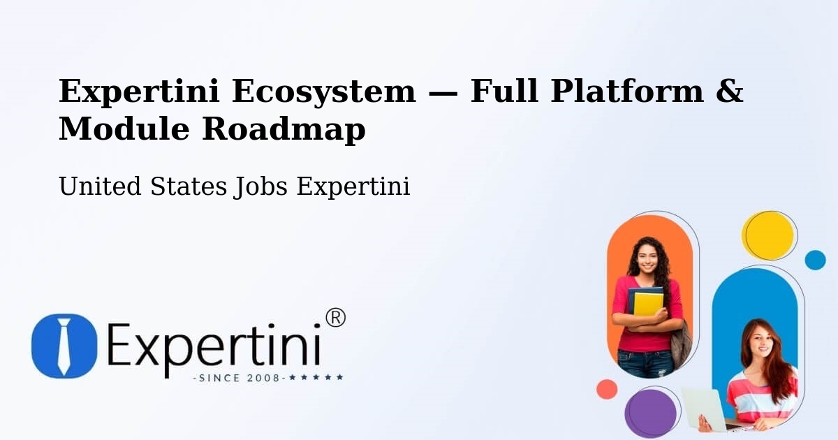 Expertini Ecosystem — Full Platform & Module Roadmap – Graham